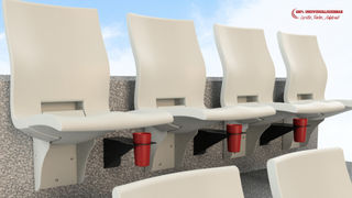 Bavarian SPORT Buddy: The Ultimate Cup Drink Holder for Stadium and Arena Infrastructure